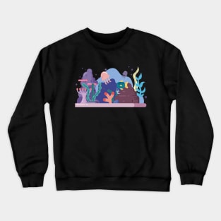 Underwater life Crewneck Sweatshirt